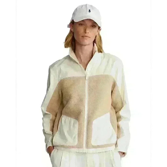 NEW! RLX Golf Ralph Lauren Women's XL Sherpa Hybrid Full-Zip Jacket NWT $188 - Picture 1 of 1